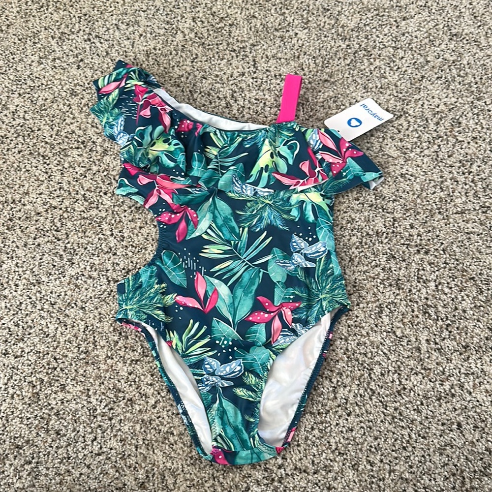 Mayoral tween cutout swim 1 piece